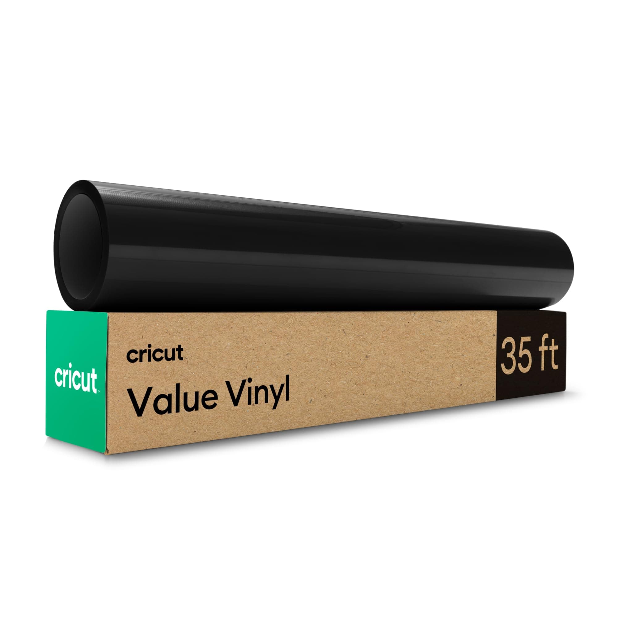 - Cricut Value Permanent Vinyl, Black (12in X 35ft)