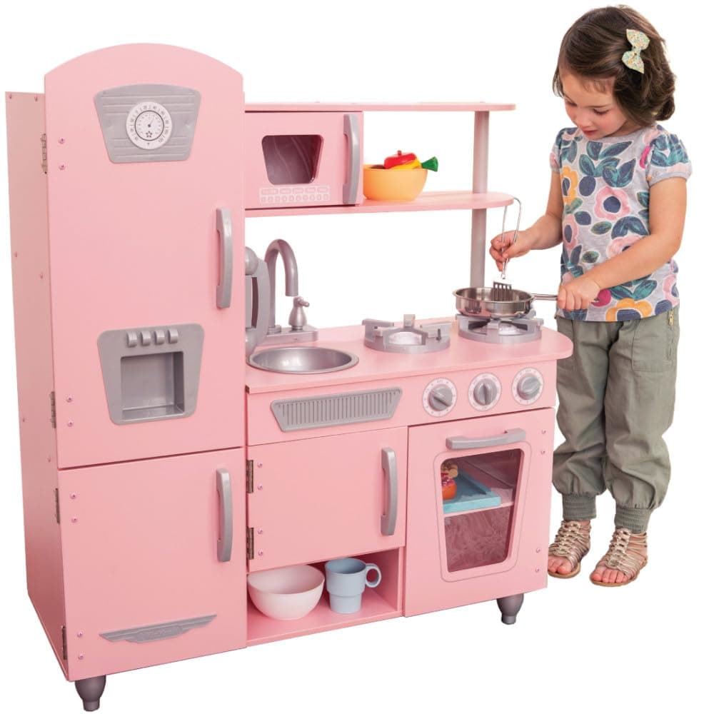 KidKraft Pink Vintage Play Kitchen