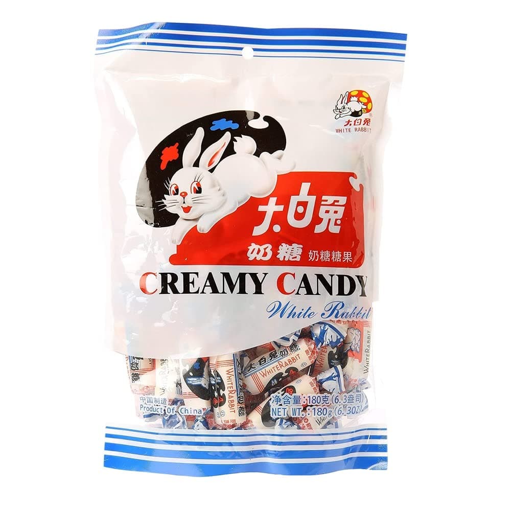 White Rabbit Creamy Candy 180g/6.3oz 1 pack, Packed By Eelicious's Affiliated Company