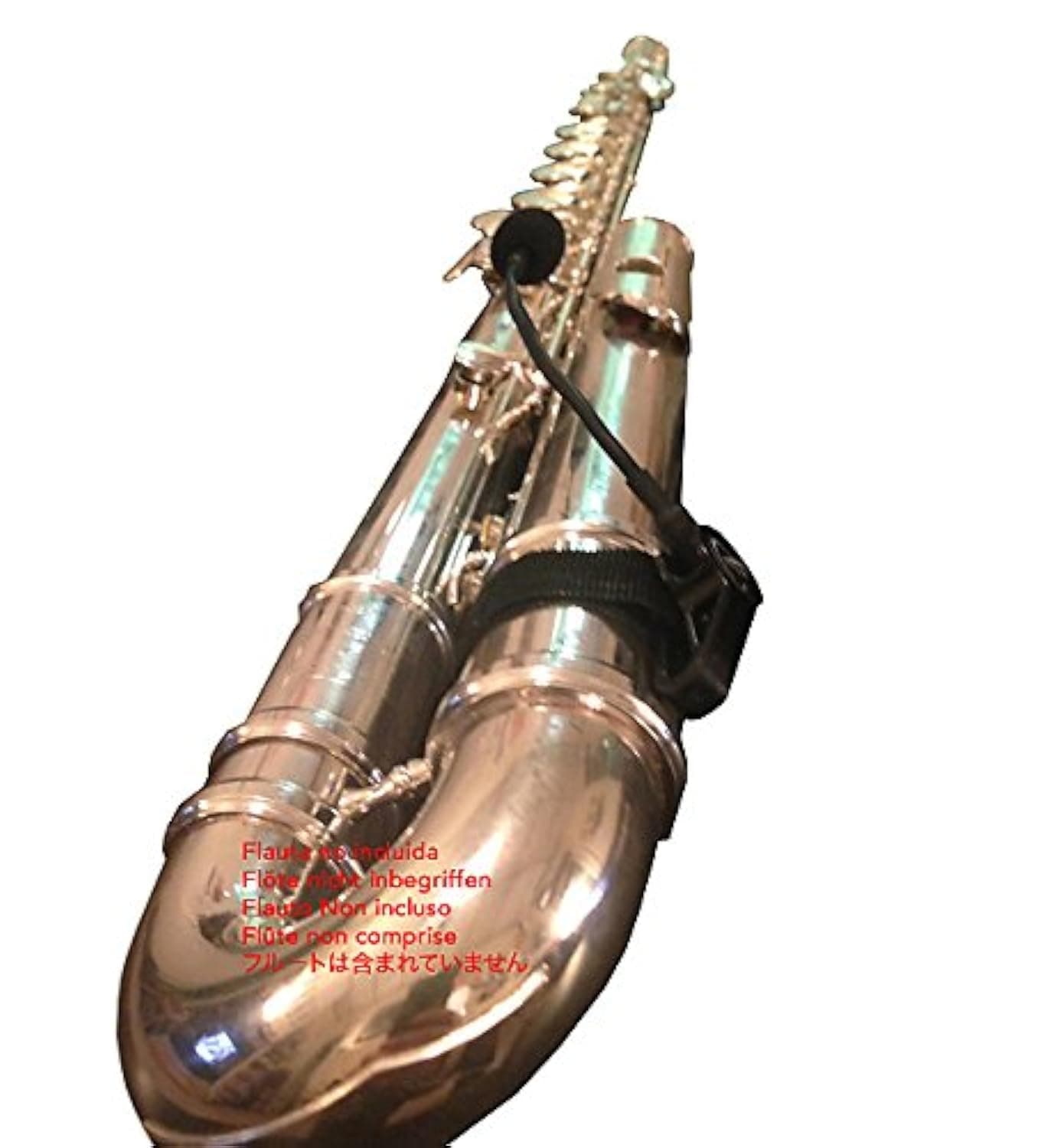 The Feather C Flute Pickup with Flexible Micro-Gooseneck