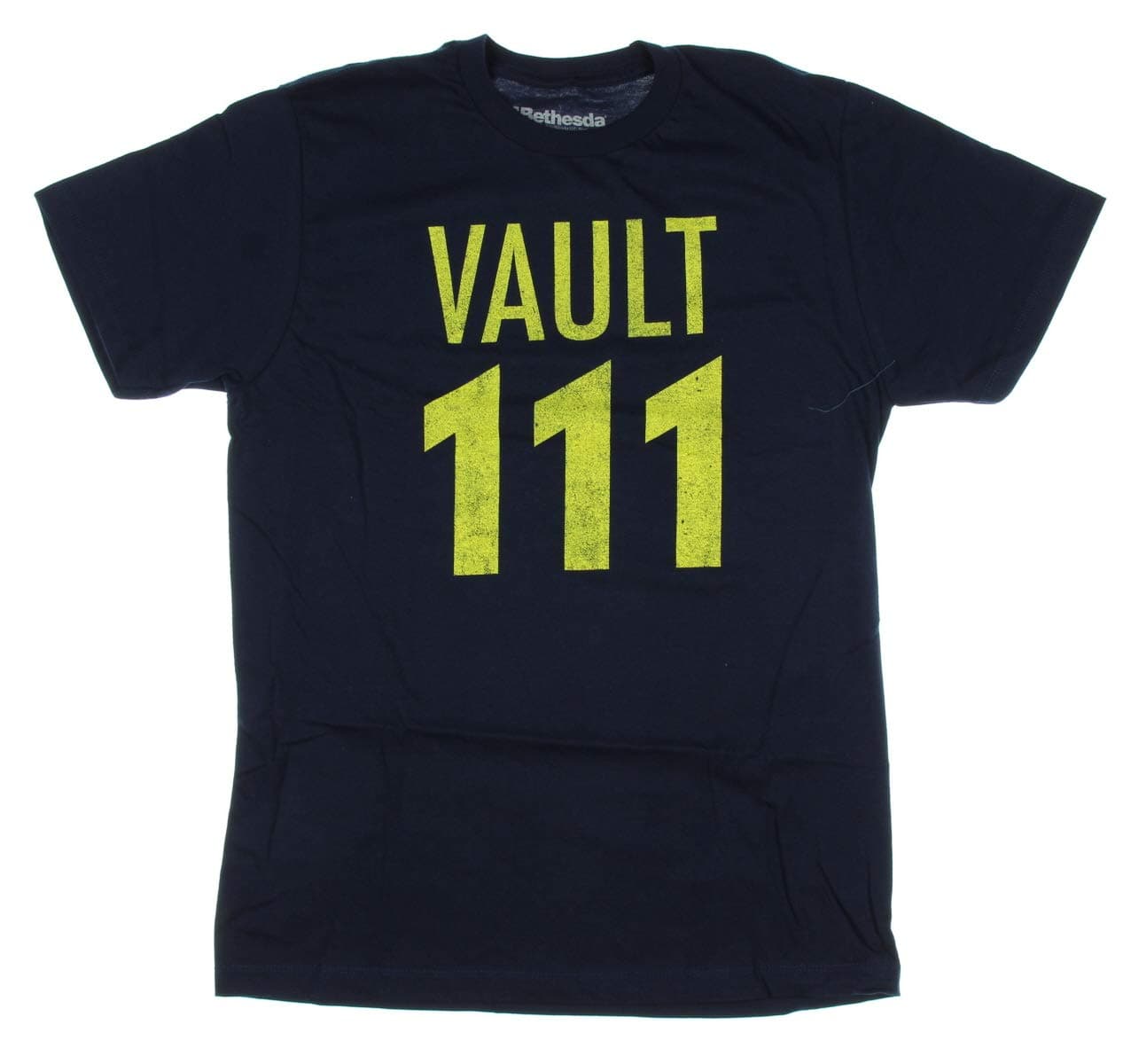 Vault BoyFallout Vault 111 T-Shirt (Medium) Navy Blue