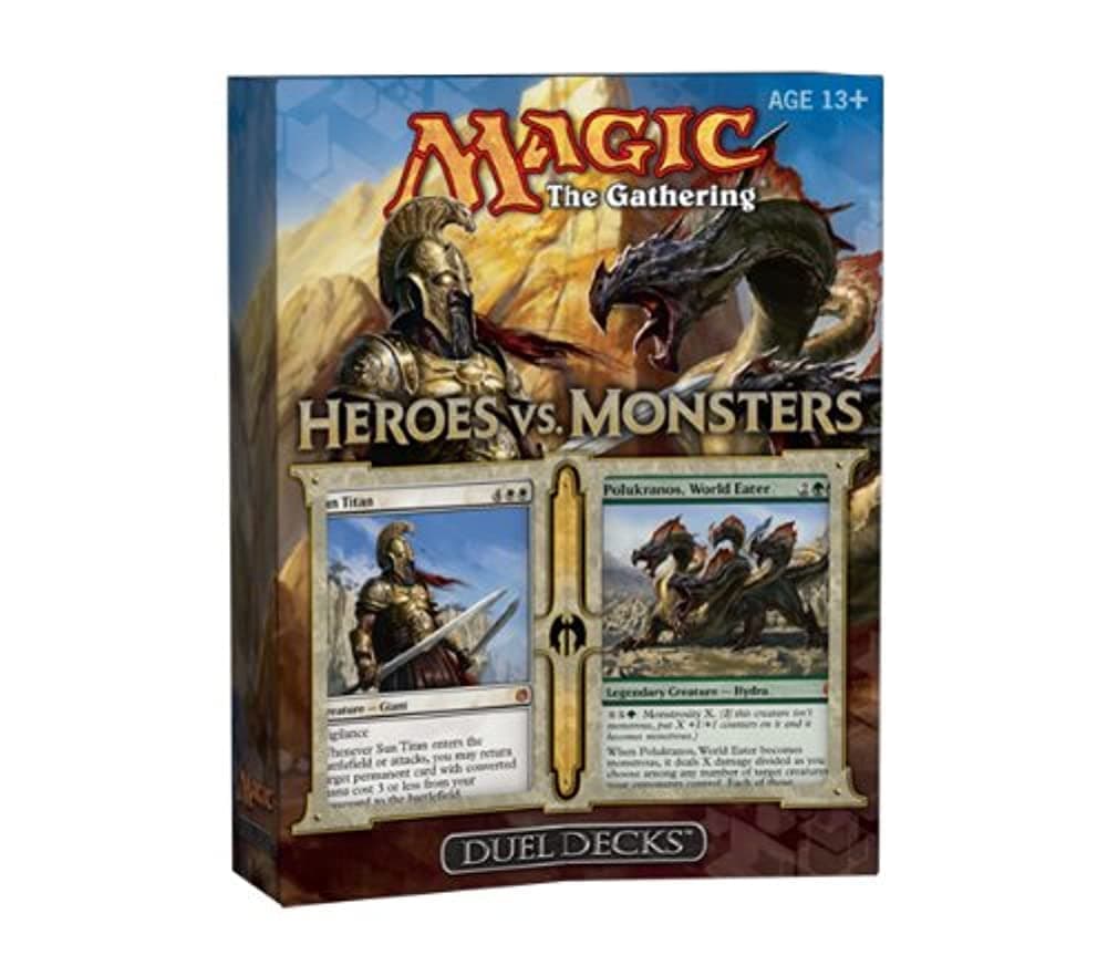 Magic The Gathering: Heroes vs. Monsters Duel Deck (2 Limited Edition Theme Decks)