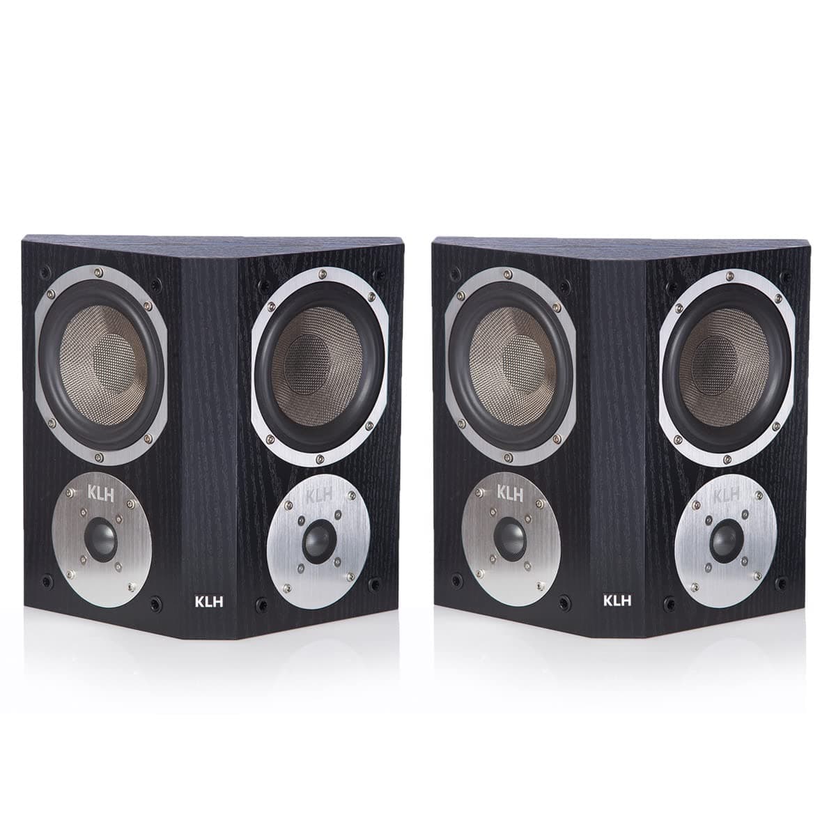 KLH Audio Beacon Surround Speakers Pair Black