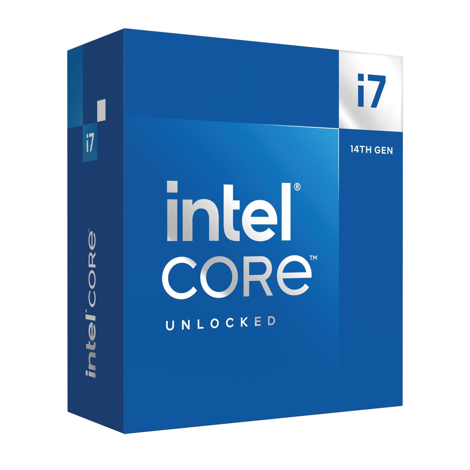 Core™ i7-14700KF Desktop Processor 20 cores (8 P-cores + 12 E-cores) up to 5.6 GHz
