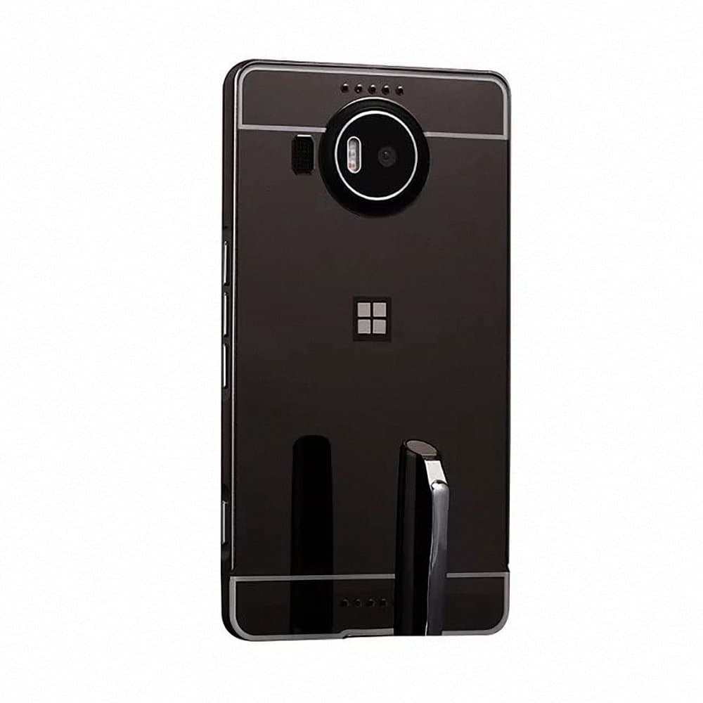Microsoft Lumia 950XL Mirror Cover Armor Bumper ,Bester® PC Back + Metal Side(Aerospace aluminum alloy)Dual Material Phone Protictive case cover