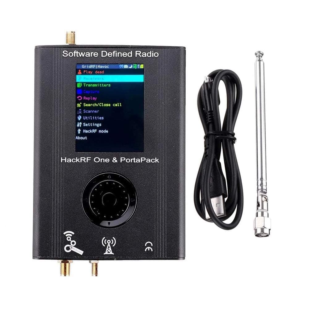2020 PortaPack + HackRF One SDR + Metal Case +10M 0.5ppm TXCO + Havoc Firmware