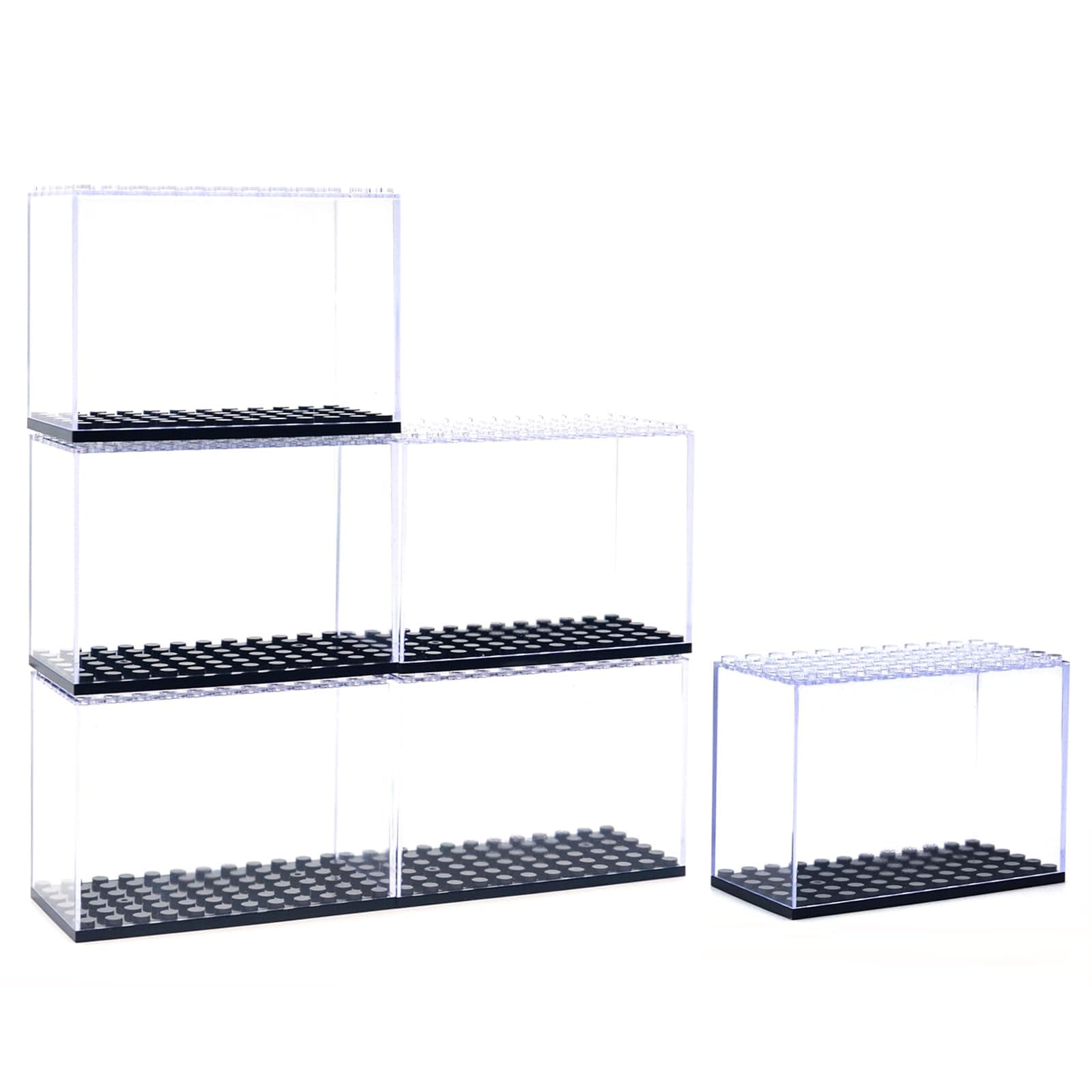 6PCS Minifigure Display Case for Lego