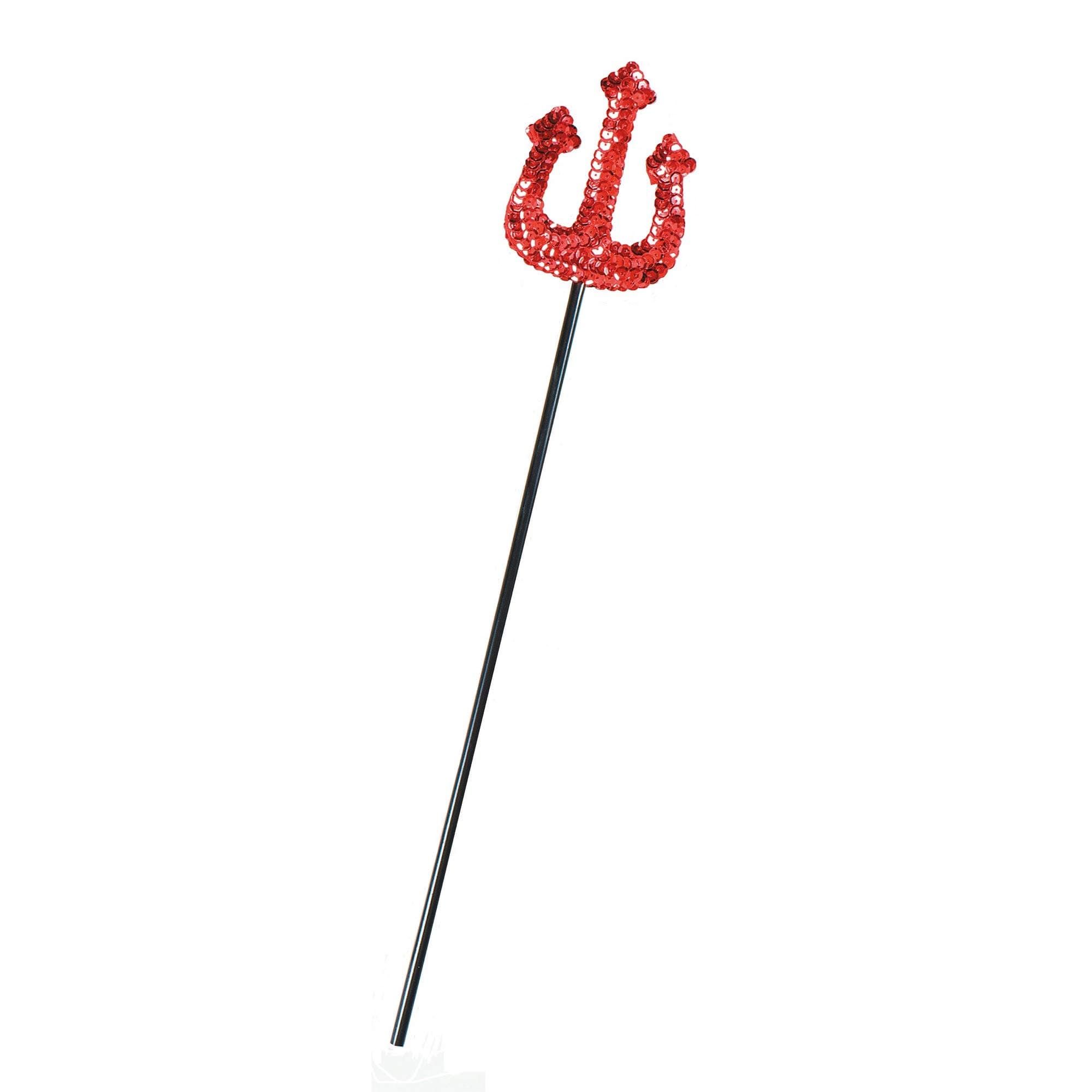 BA511 Sequin Devil Fork, Unisex-Adult, Red, One Size Halloween