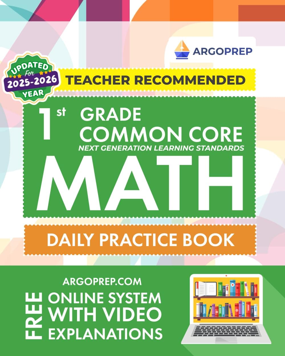 Common Core Math Grade 1 Daily Practice Workbook