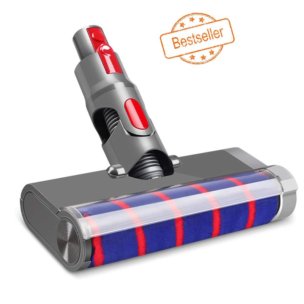 iMotor Soft Roller Cleaner Head for Dyson V10 V11 V7 V8 Vacuum Cleaner - Replacement Brush Head Carpet Floor Brush【Upgrade】