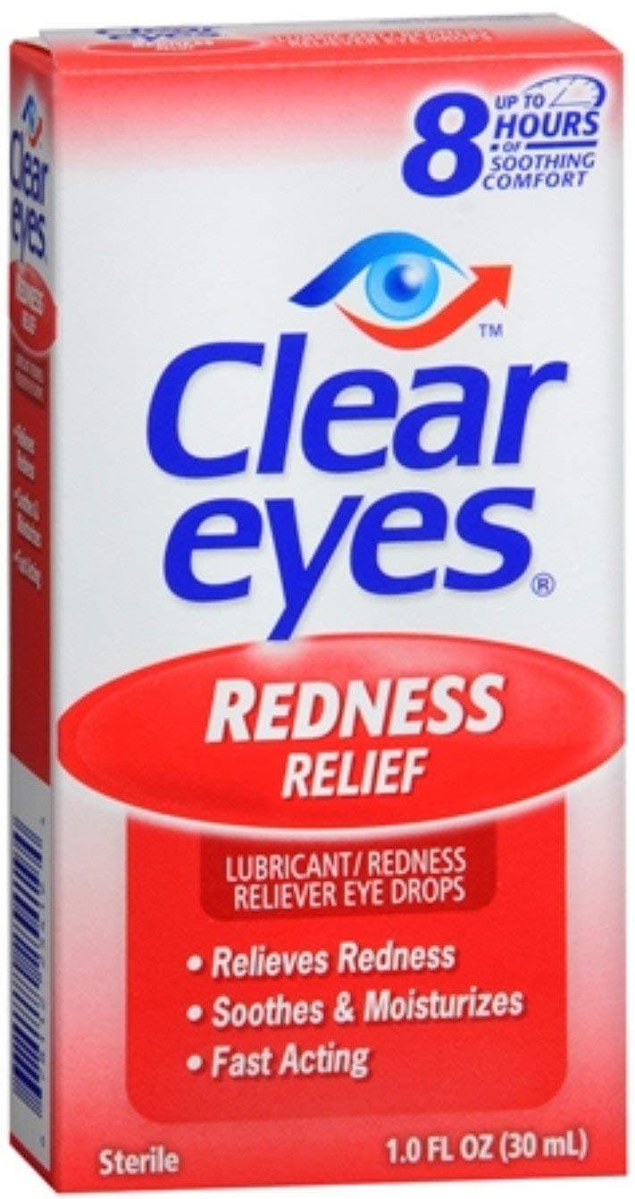 Clear Eyes Redness Relief Drops 1 Oz