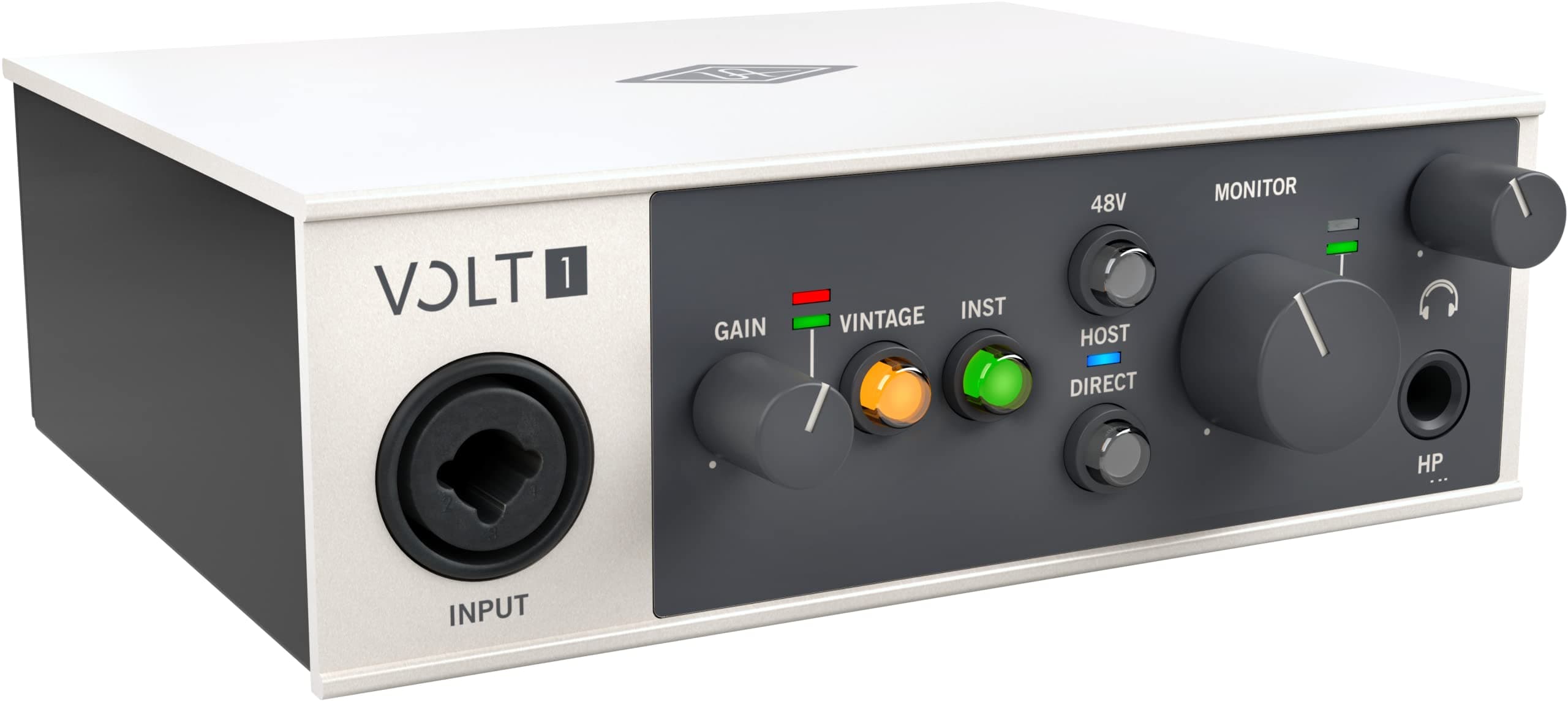 Volt 1 USB Recording Studio 1-in/2-out, 24-bit/192kHz AD/DA USB-C Audio Interface with 1 Preamp and MIDI I/O - Mac/PC/iOS