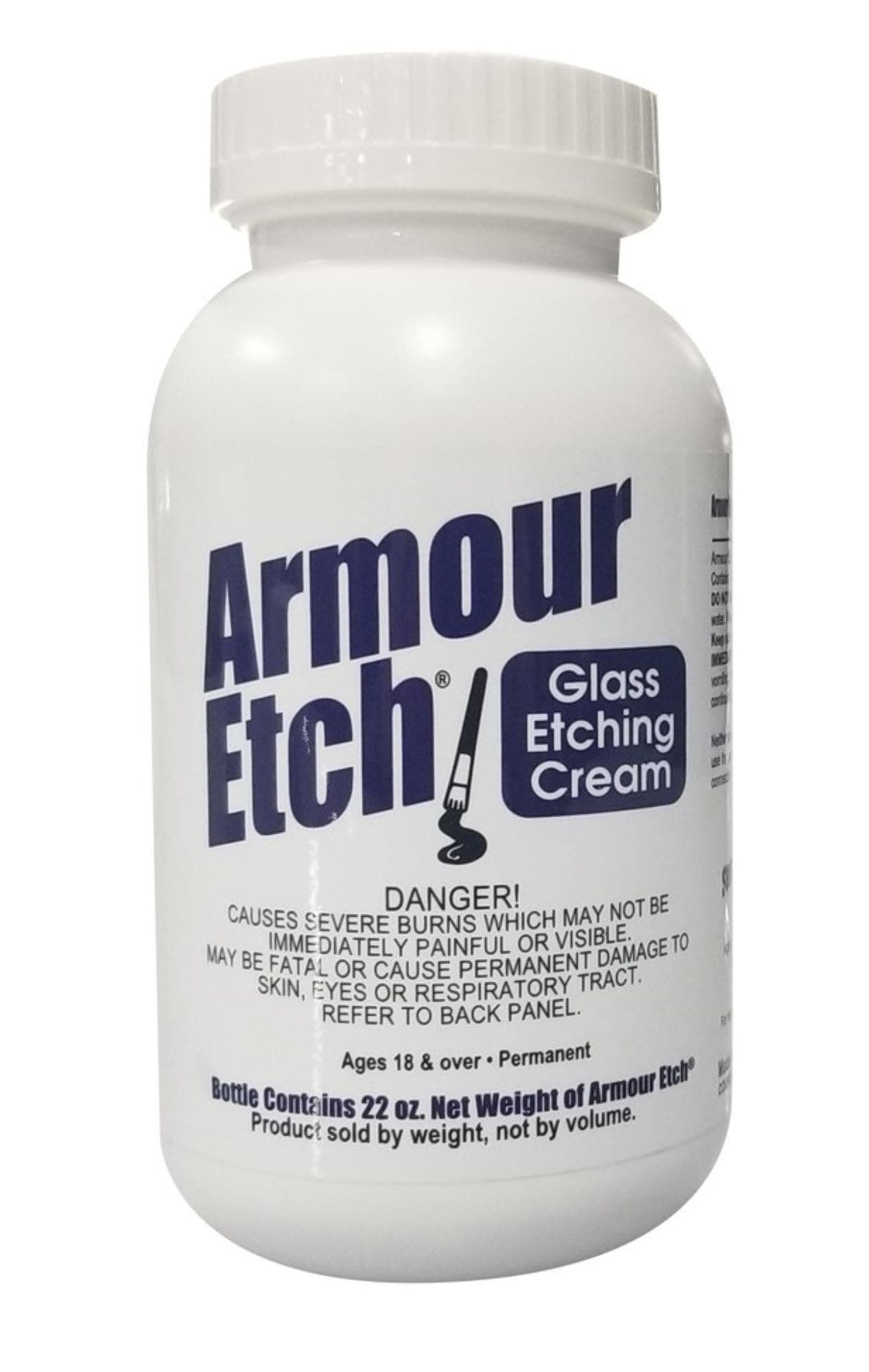 Armour Etch 15-0250 Etching Cream, White