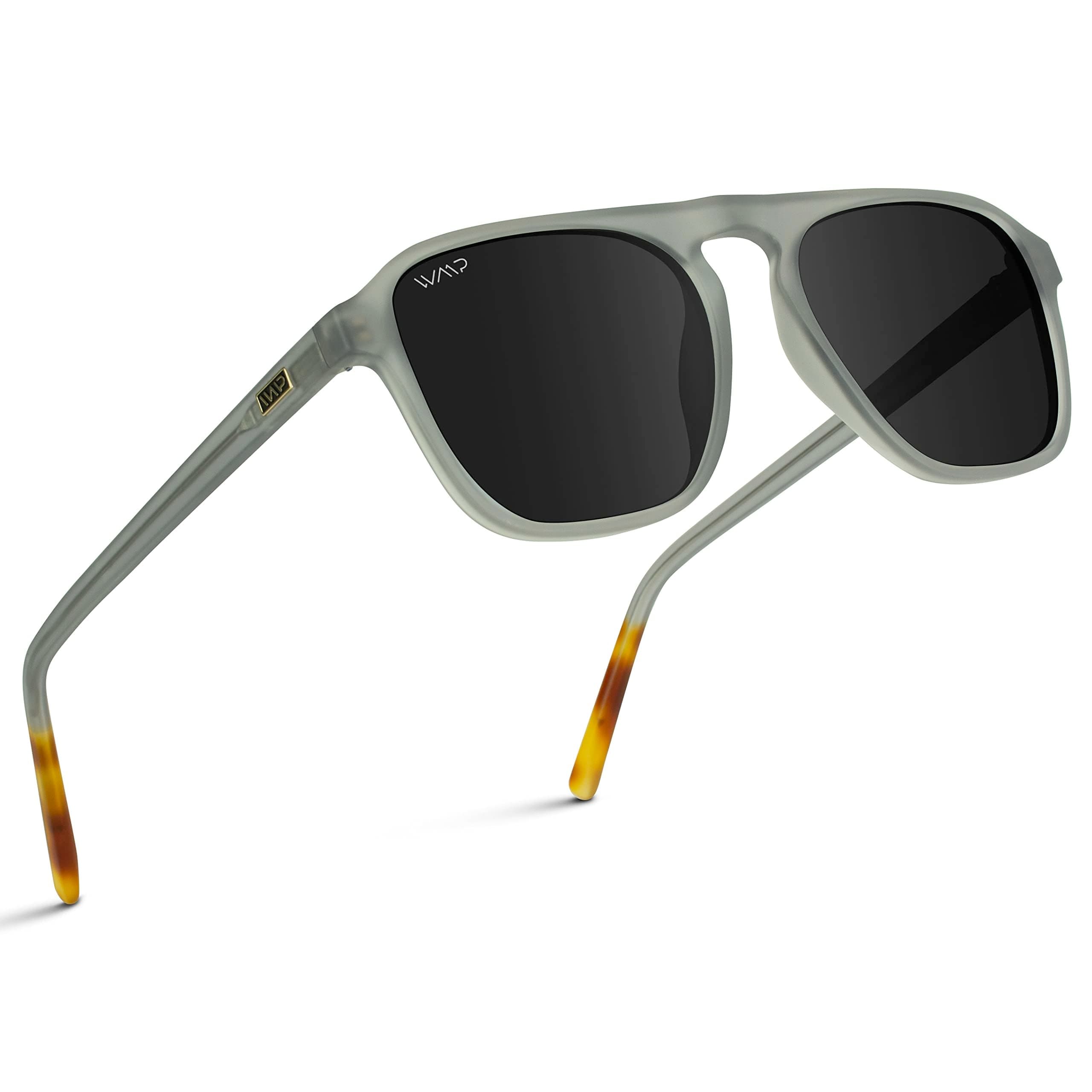 Polarized Modern Aviator One-Bridge Square Mens Sunglasses