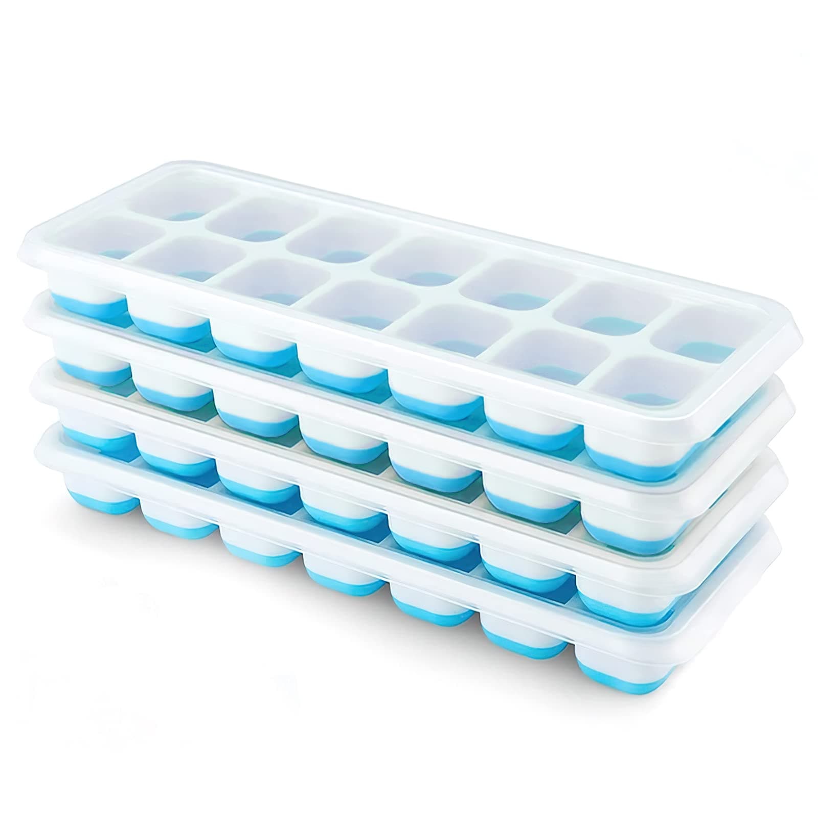 Ice Cube Trays 4 Pack(Blue)
