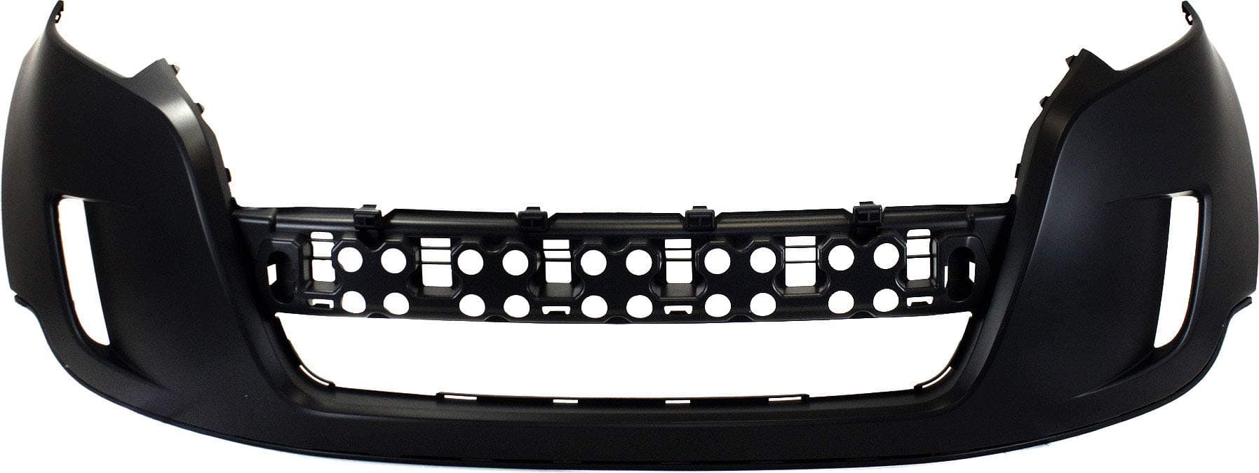 Evan Fischer Front Upper Bumper Cover Compatible with 2011-2014 Ford Edge Primed With Fog Light Holes