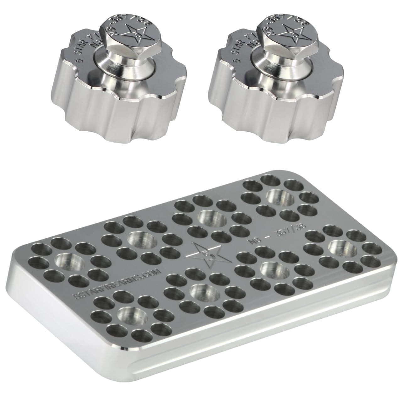 N8-357/38 Range Block Kit fits Smith & Wesson 327, 627, R8, Ruger Redhawk .357/.38, Super GP100