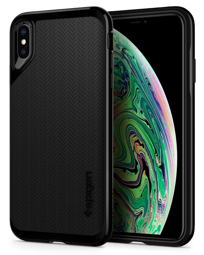 Spigen Neo Hybrid Designed for iPhone Xs MAX Case (2018) - Jet Black
