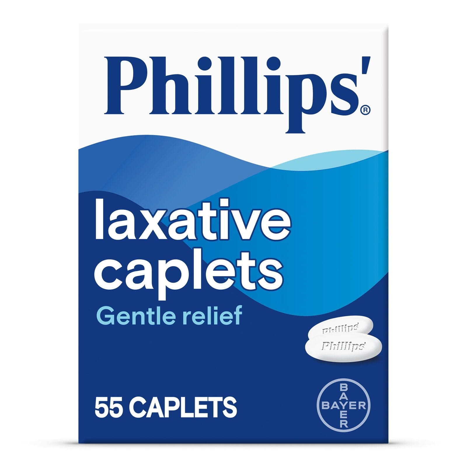 Phillips' Laxative Caplets, 55-Count