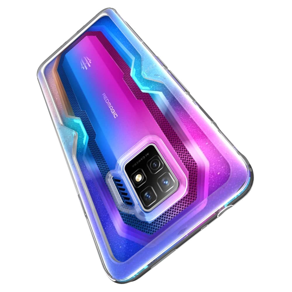 Armor Series Case for RedMagic 7 Pro 2022 | Nubia RedMagic 7 Pro Case | Shockproof Protection Transparent Case | TPU Bumper + PC Back Cover | Shock-Absorbing Design | Military Grade | Matte