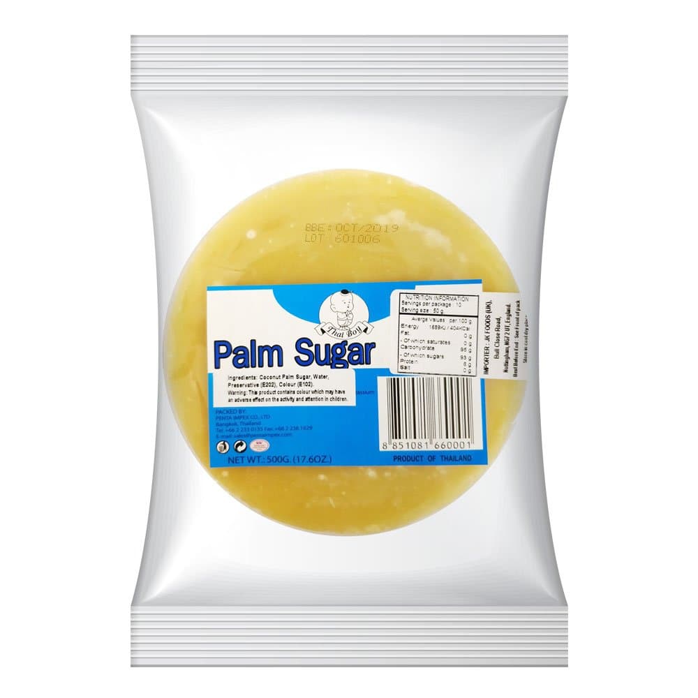 Thai Boy Palm Sugar 1 Piece 500g