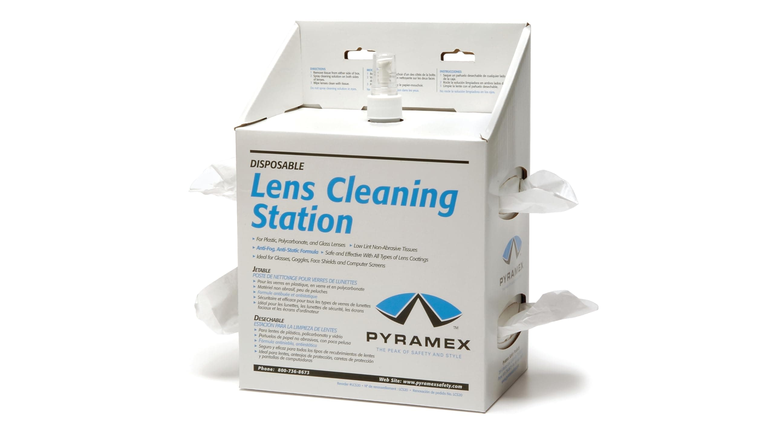 Pyramex Lens Cleaning Station