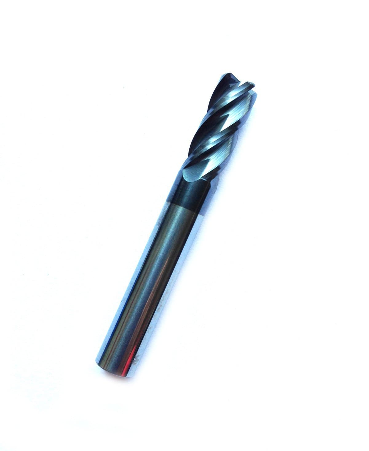 8mm Diameter 4 Flutes Carbide Flat End Mills Spiral Bit Milling Tools Carbide CNC Endmill Router Bits HRC45 D820D860