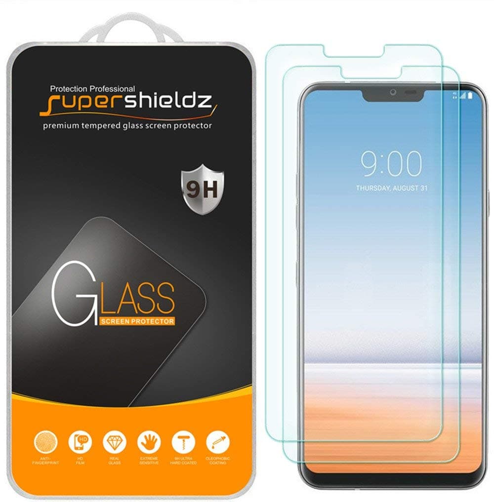 (2 Pack) Designed for LG G7 ThinQ Tempered Glass Screen Protector, 0.33mm, Anti Scratch, Bubble Free