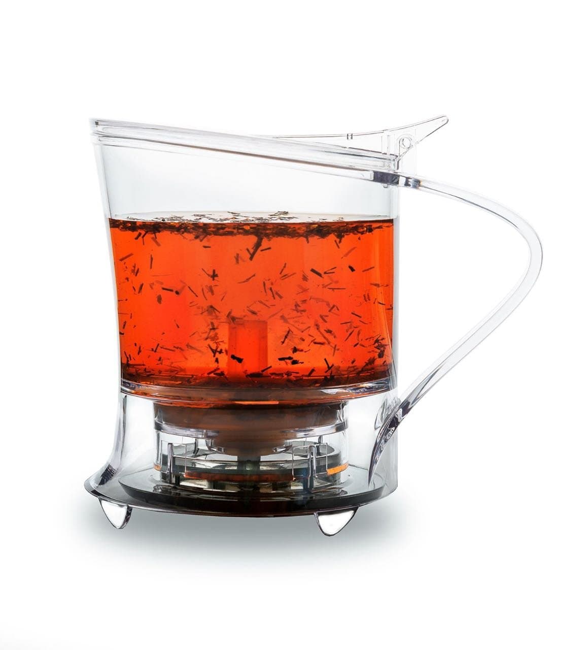 TEAXPRESS EasyBrew, Loose Tea Maker (Transparent, 450ml)