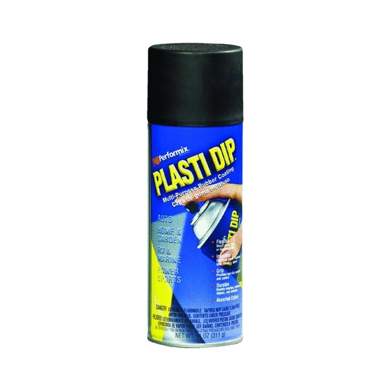 Black 11203 Multi-Purpose Coating Aerosol 11oz with 1 Cangun