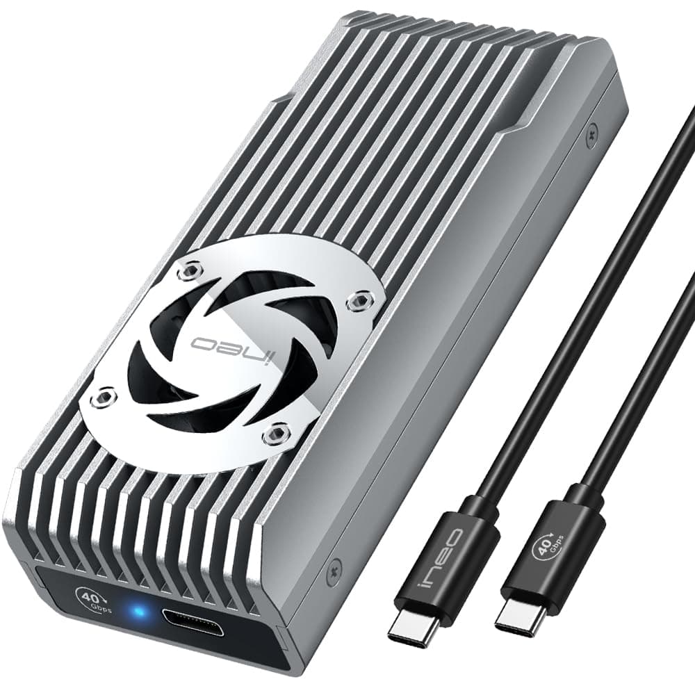 ineo USB4.0 NVMe SSD enclosure