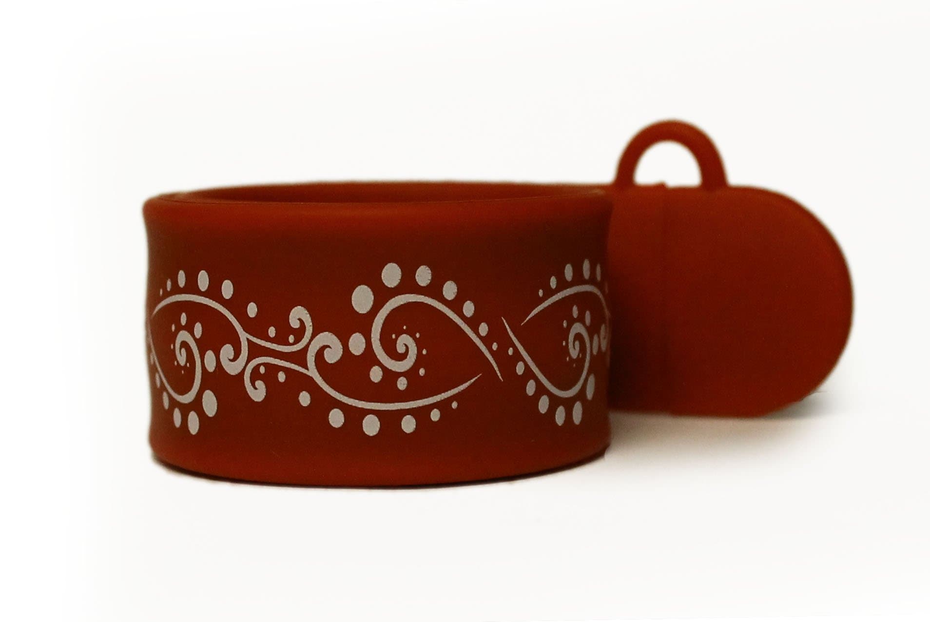 Plugable Wrist Snap Band With Hidden 8GB USB Flash Drive (8 GB, Love Red)