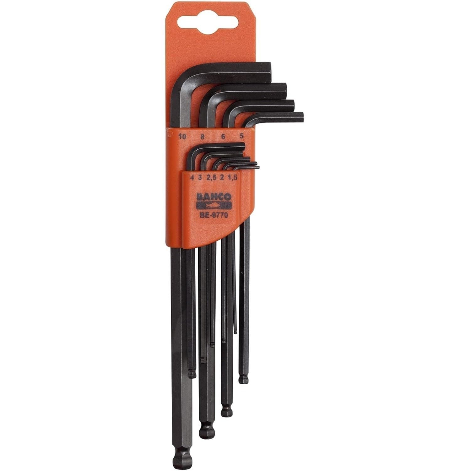Bahco 9770 BE-9770 1.5-10mm Hex Key Set