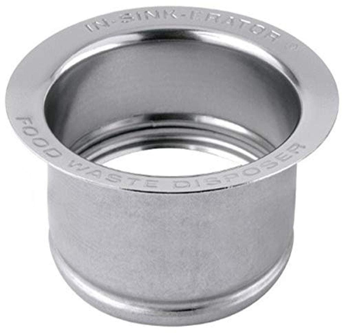 InSinkErator Deep Sink 3.5 Extended Sink Flange, Polished Stainless Steel, FLG-SSLG
