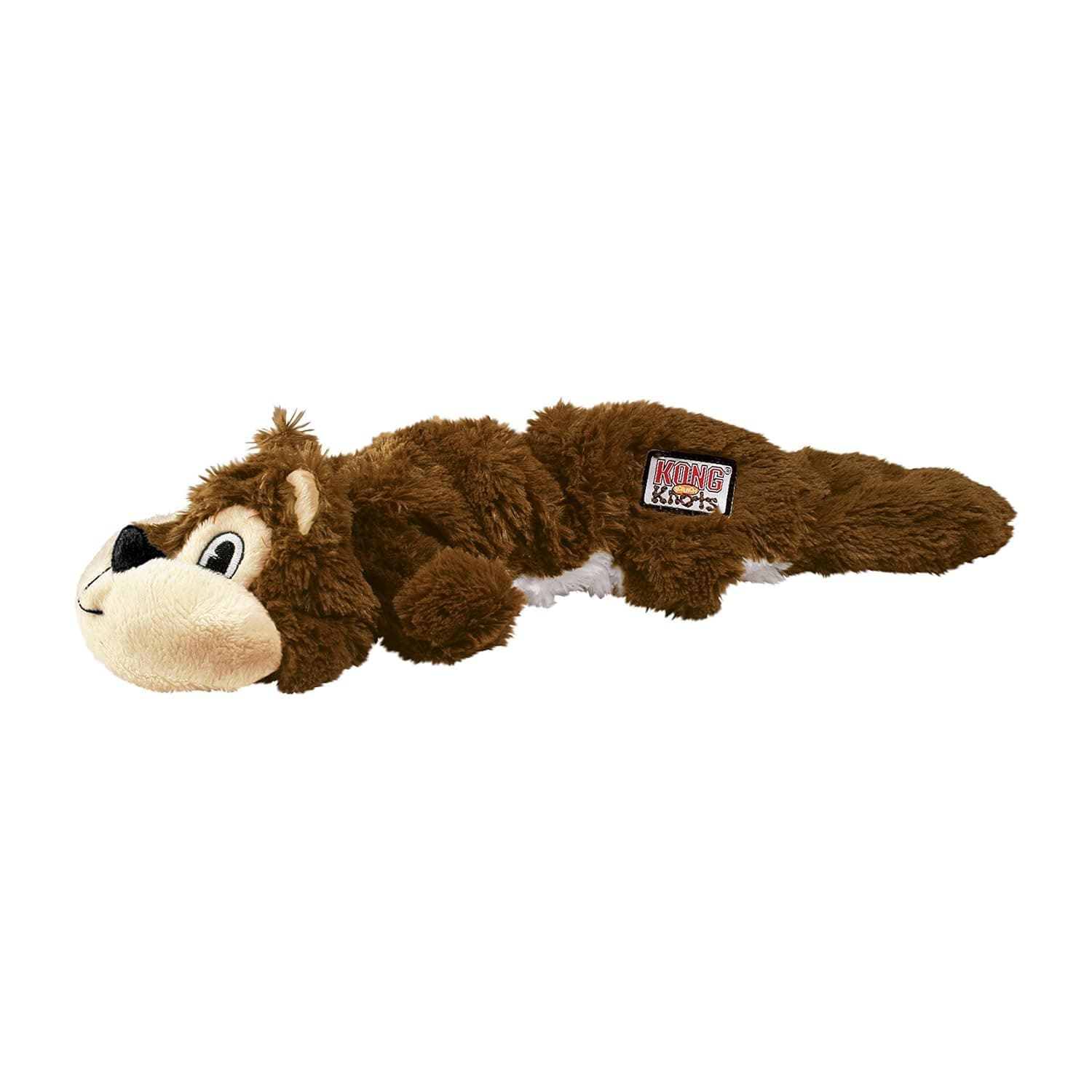 Scrunch Knots Squirrel Dog Toy, Small/Medium