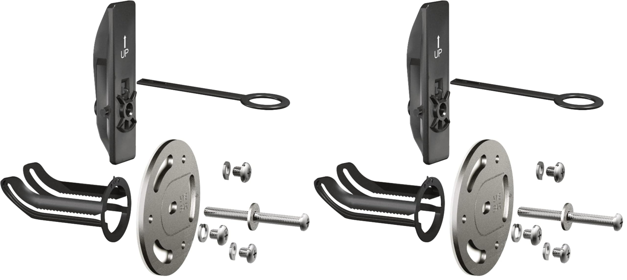 Moen Chrome Securemount Anchor for Grab Bar | Bathroom Shower | Pack of 2 | SMA1005CH