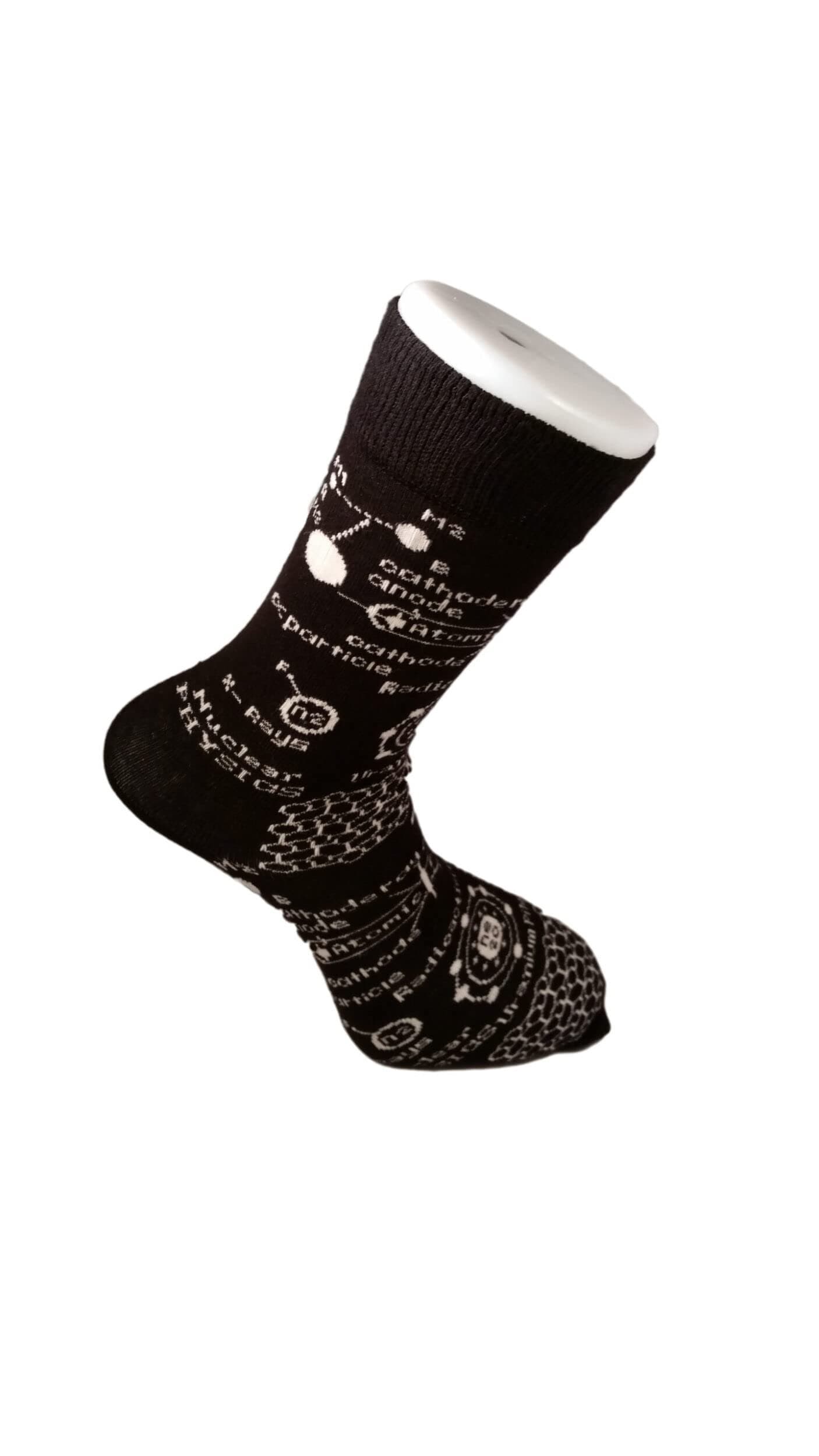 Nuclear Physics Novelty Socks Cotton Rich Size 6-11