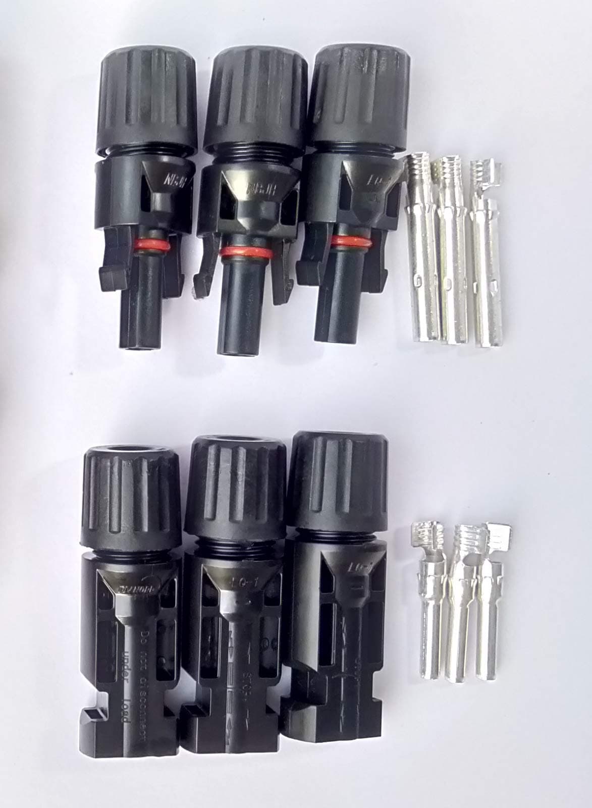 Kenbrook Solar MC-4 Wire Connector for Solar Panels (Set of 3 Pairs)