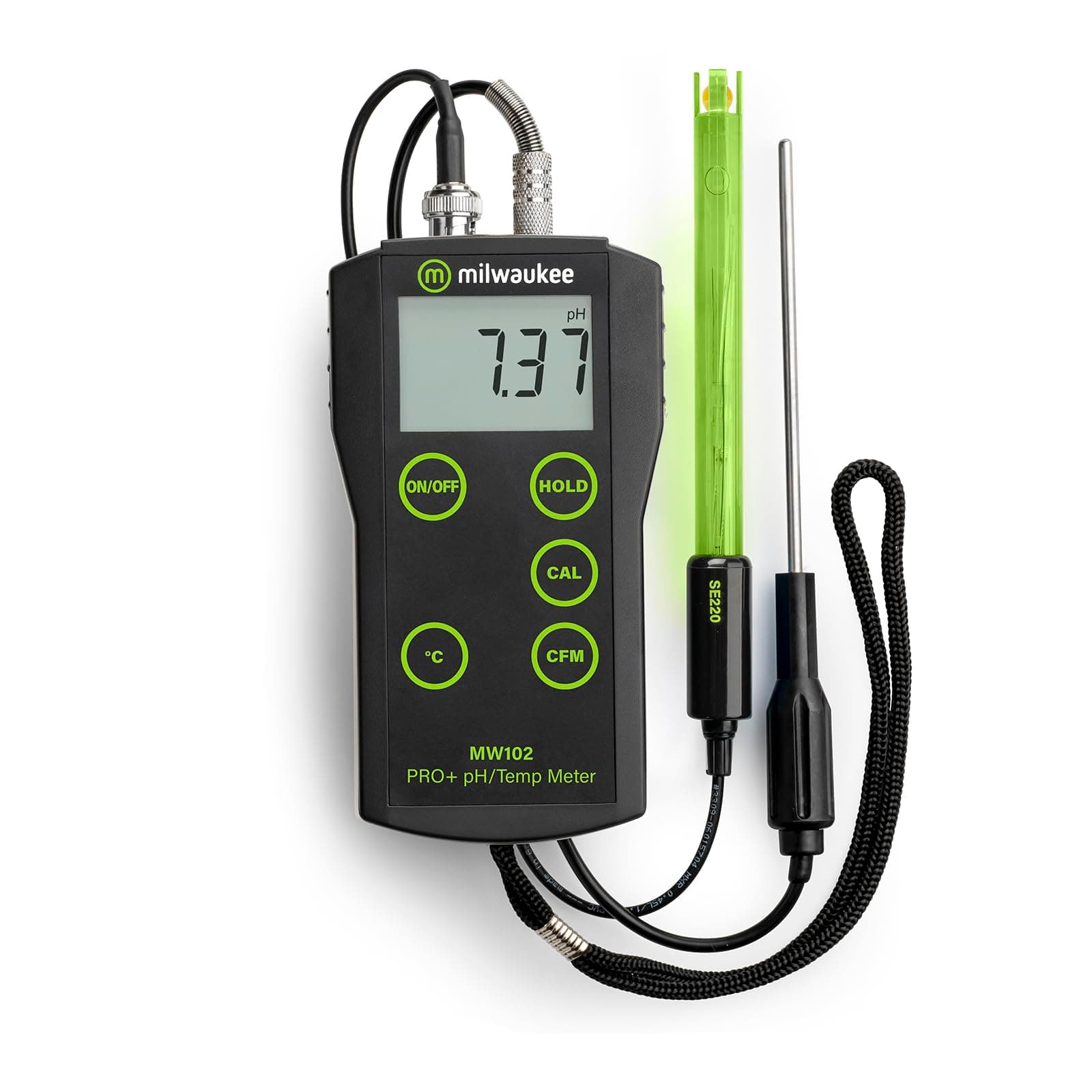 MW102 PH and Temperature Meter