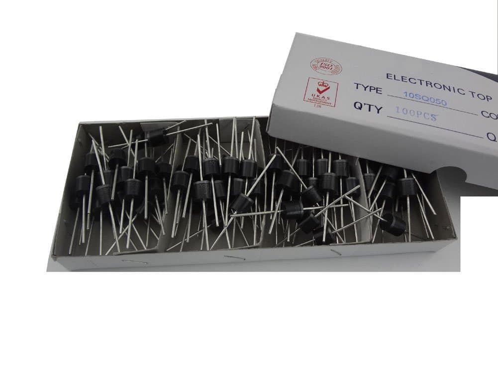 MISOL 50PCS -10A 50V Schottky Diode,SCHOTTKY Barrier Rectifier,for Solar Panel DIY