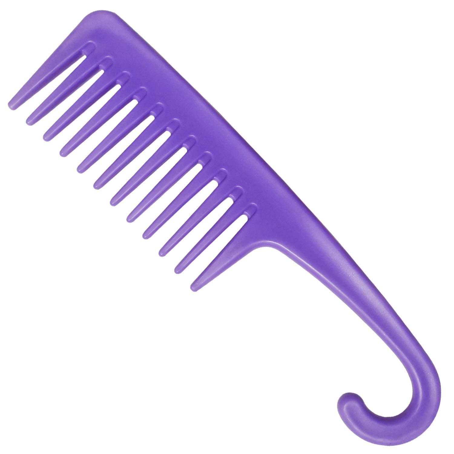 Wide Tooth Comb with Hook