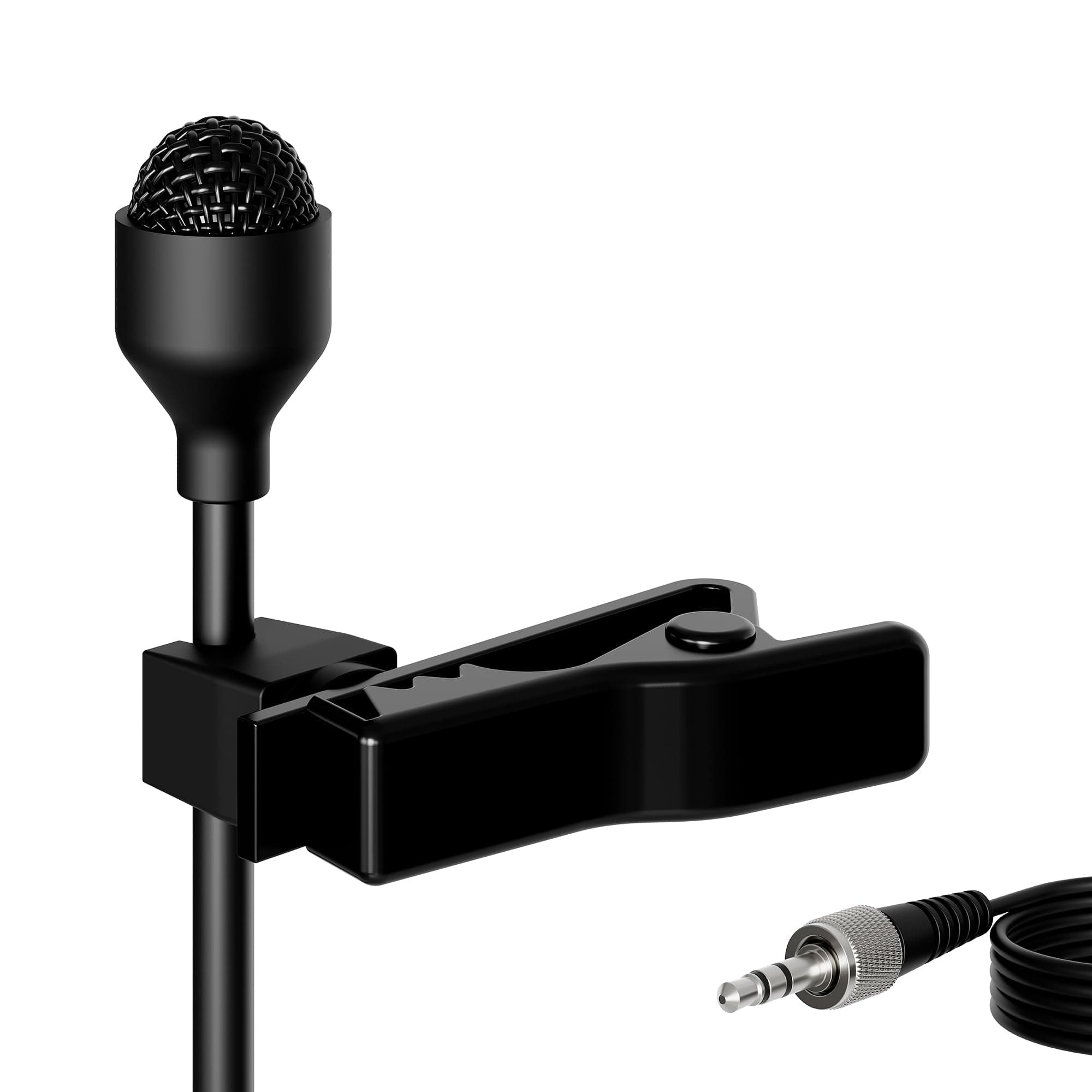 J K Pro Lavalier Lapel Microphone MIC-J 044 Compatible with Sennheiser Wireless Transmitter - Omnidirectional Condenser Mic