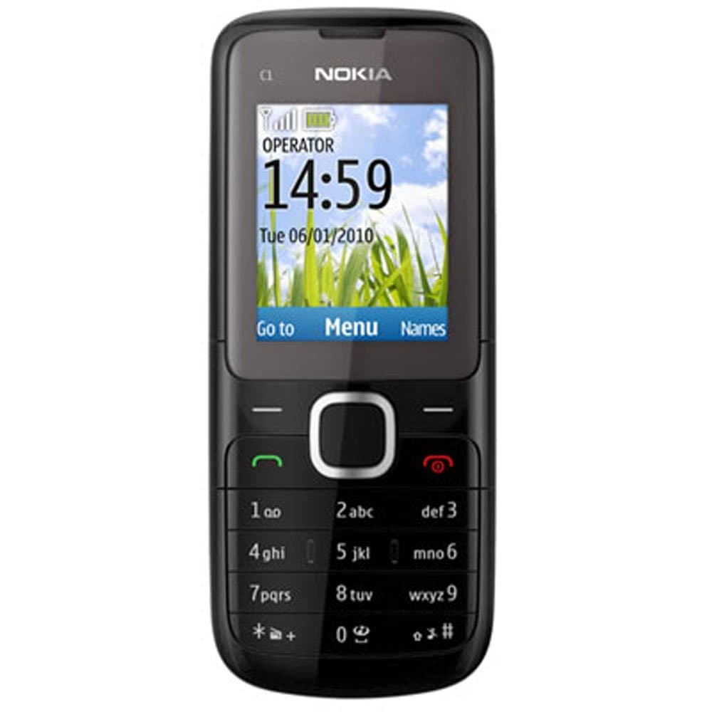 Nokia C1-01 Sim Free Mobile Phone - Dark Grey