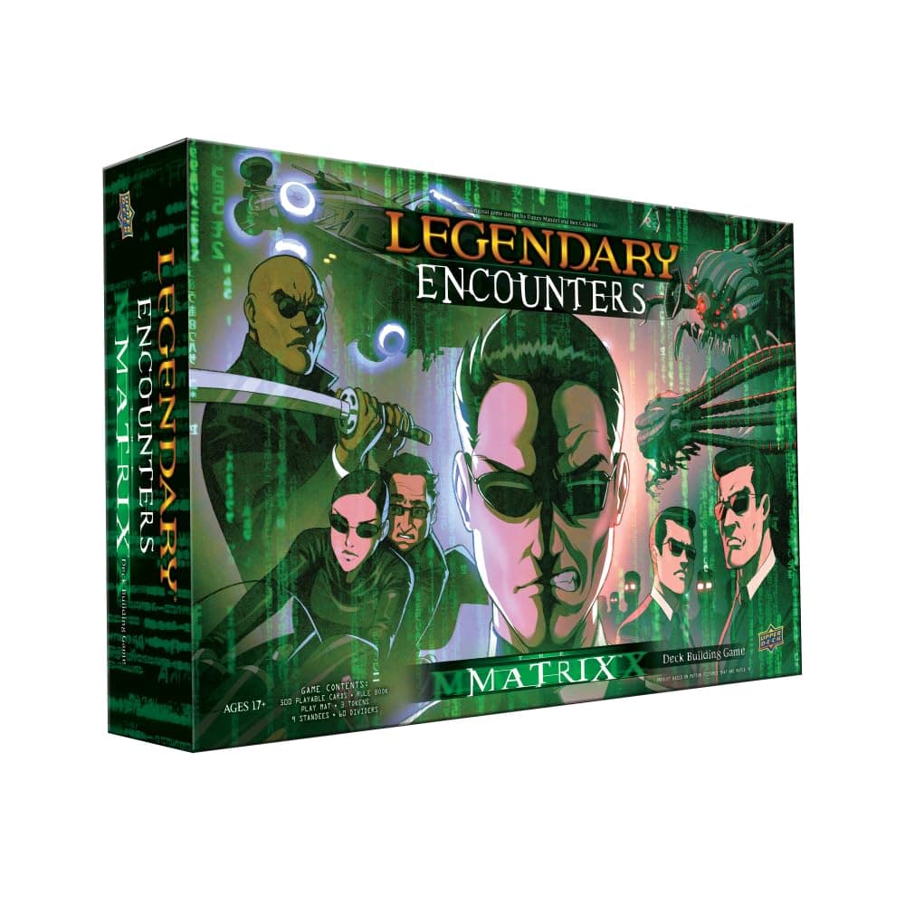 Legendary: Encounters: The Matrix Deck Building Game - Card Game, 5 Players, Ages 13+