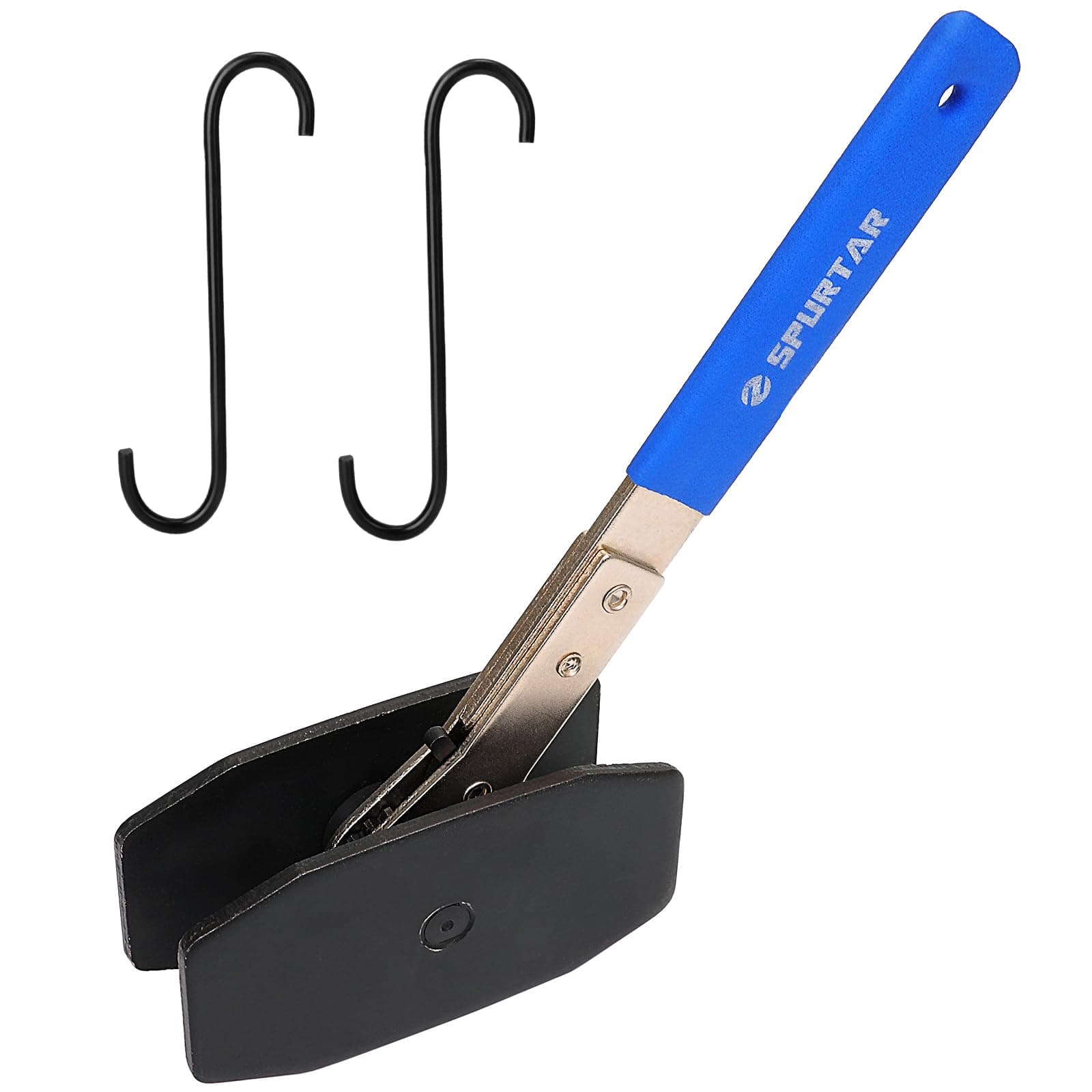 Spurtar Brake Caliper Press Tool, 4 in 1 Universal Disc Brake Caliper Compression Tool Ratchet Piston Spreader Automotive for Car Repair Installation Blue