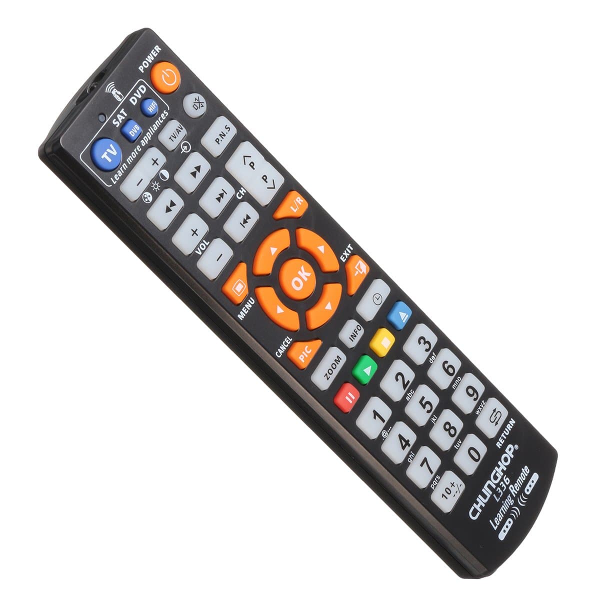 HITSAN CHUNGHOP L336 Universal Learning Remote Control Controller With Learn Function For TV CBL DVD SAT One Piece