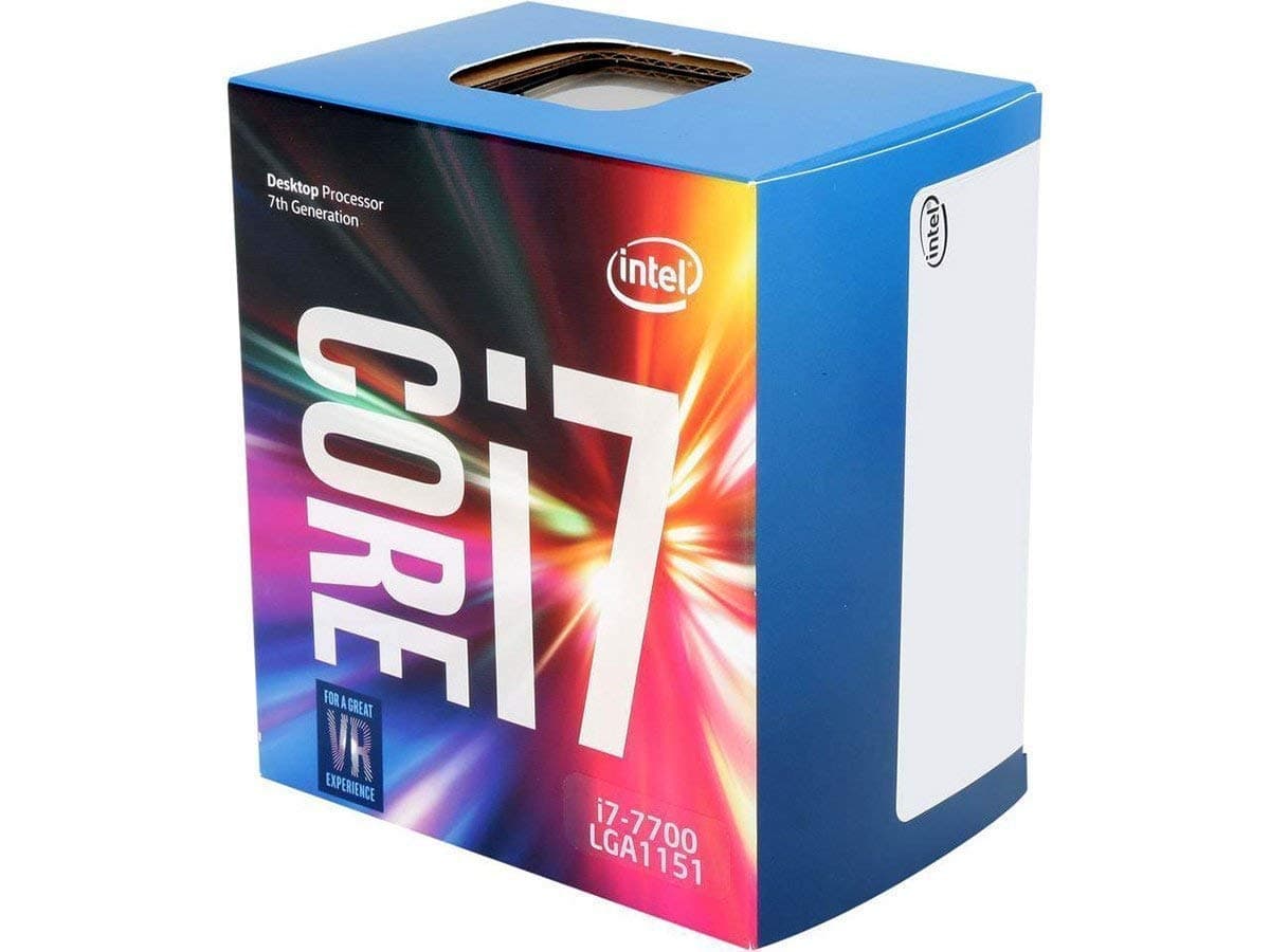 Core i7-7700 3.6 GHz QuadCore 8 MB Cache CPU - Black