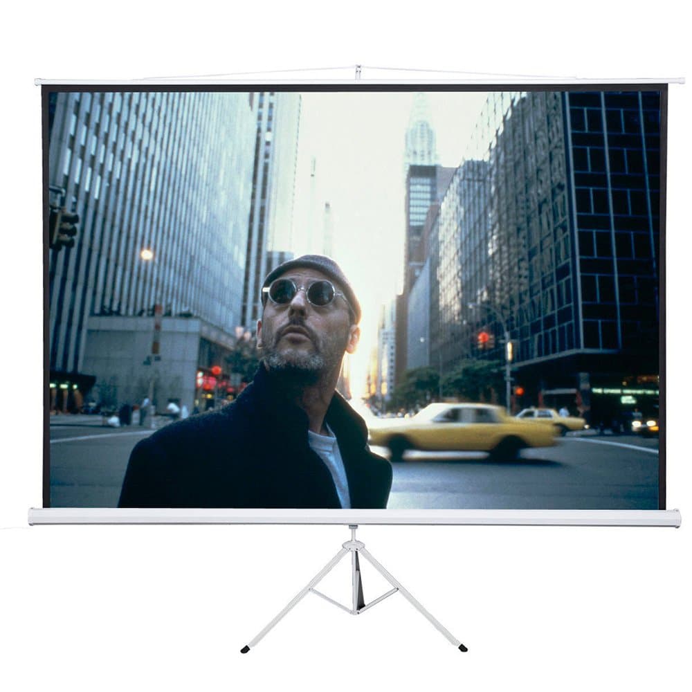Penton New 120" 4:3 Tripod Compact Portable Projector Projection Screen Matte White