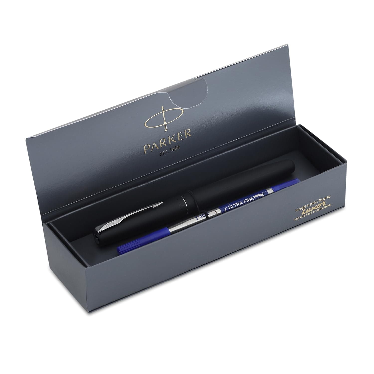 Frontier Matte Black CT Roller Ball Pen