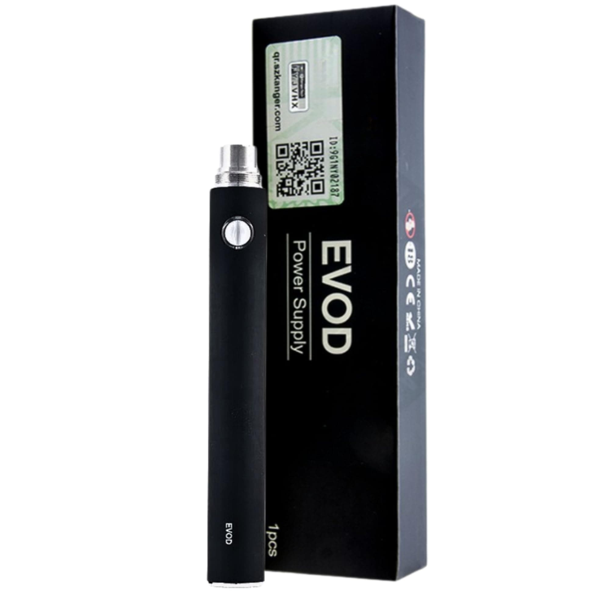 KANGER eVod 650mAh Battery - eGo Connection, 510 Threaded Connection, No Nicotine